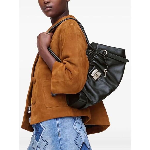 MARC JACOBS The DTM Hobo Bag Women BLACK Shoulder Bags - Picture 2 of 5